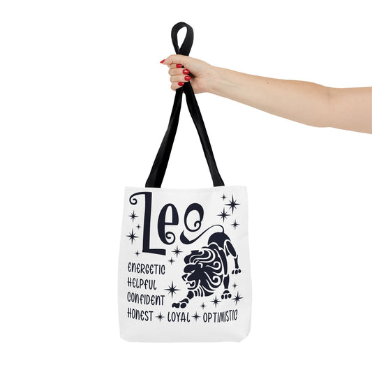 Leo Custom Tote Bag with Multiple Handle Colors