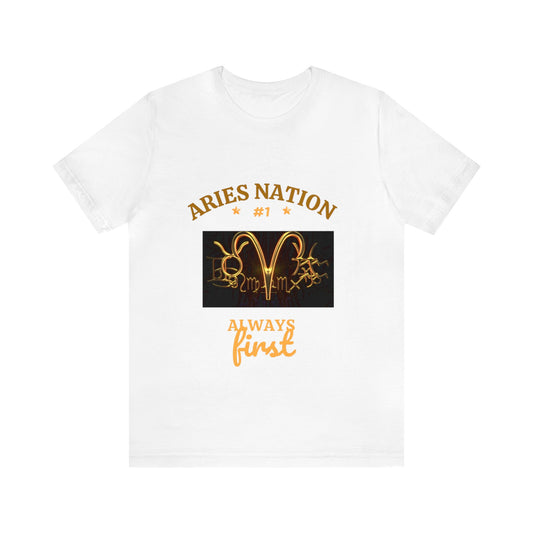 Unisex Jersey Short Sleeve Tee_____ AriesNation