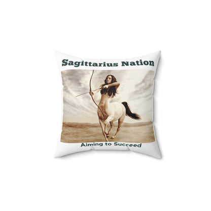Sagittarius Square Pillow