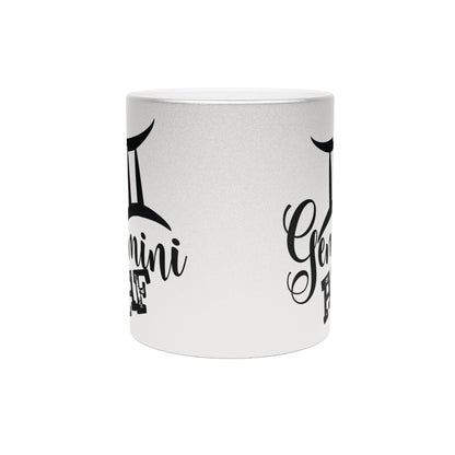 Gemini Metallic Mug (Silver/Gold)