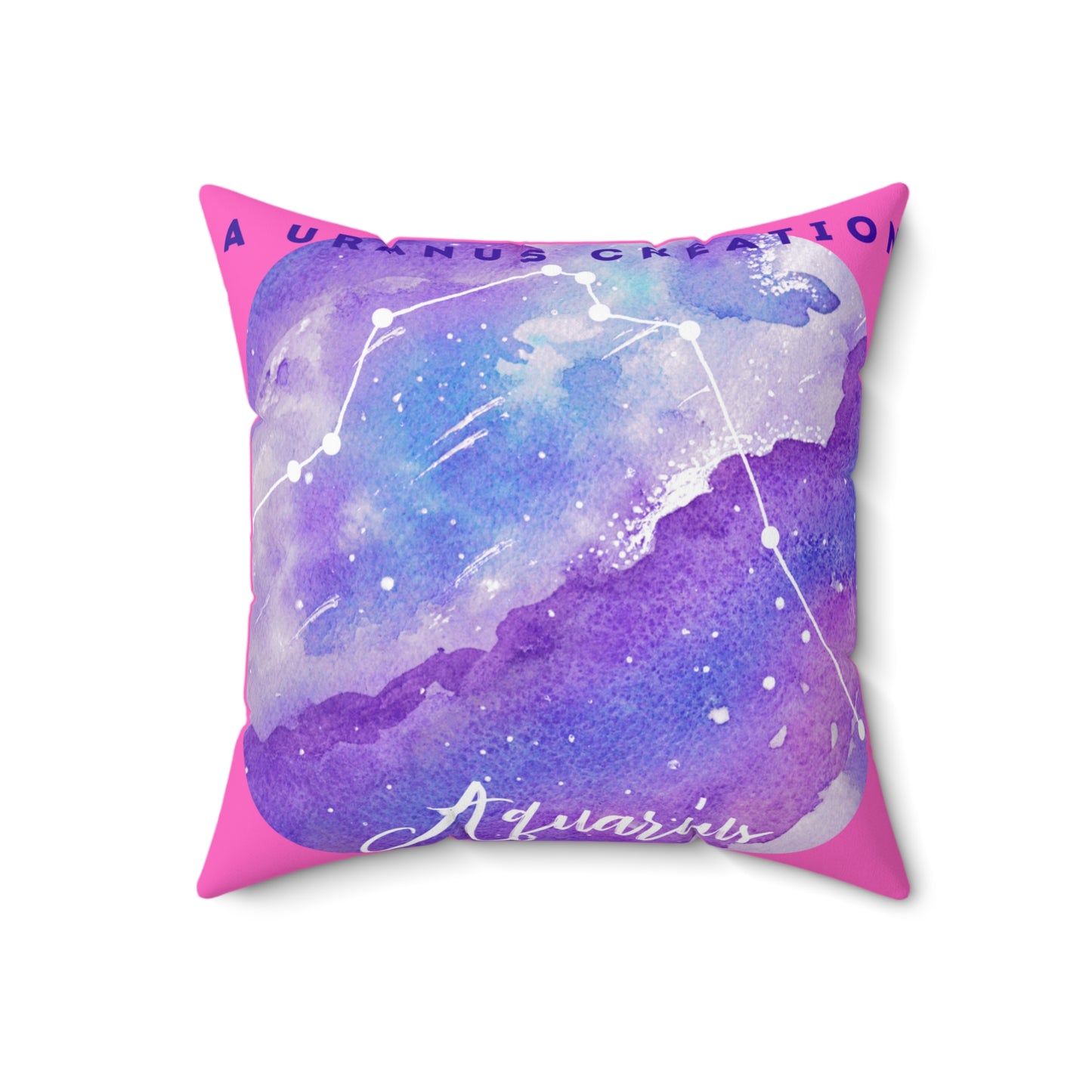 Aquarius Spun Polyester Pillow