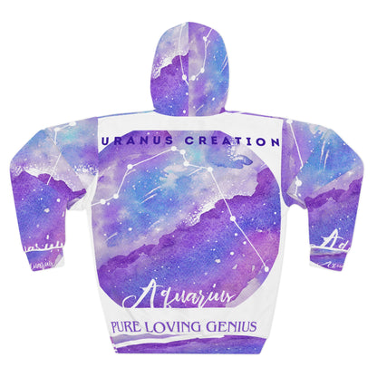 AOP Unisex Pullover Hoodie_Aquarius/Uranus Creation