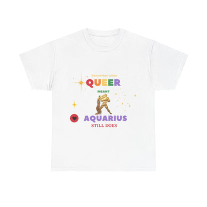 Unisex Heavy Cotton Tee___Aquarius/Pride