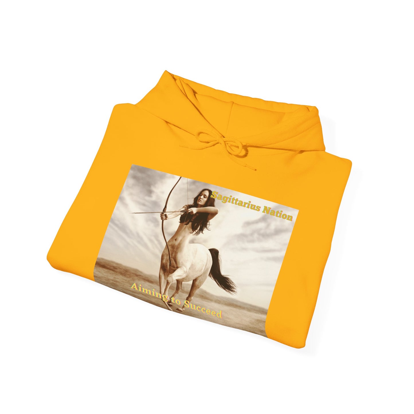 Unisex Heavy Blend™ Hooded Sweatshirt _Sagittarius Nation/Bold Colors