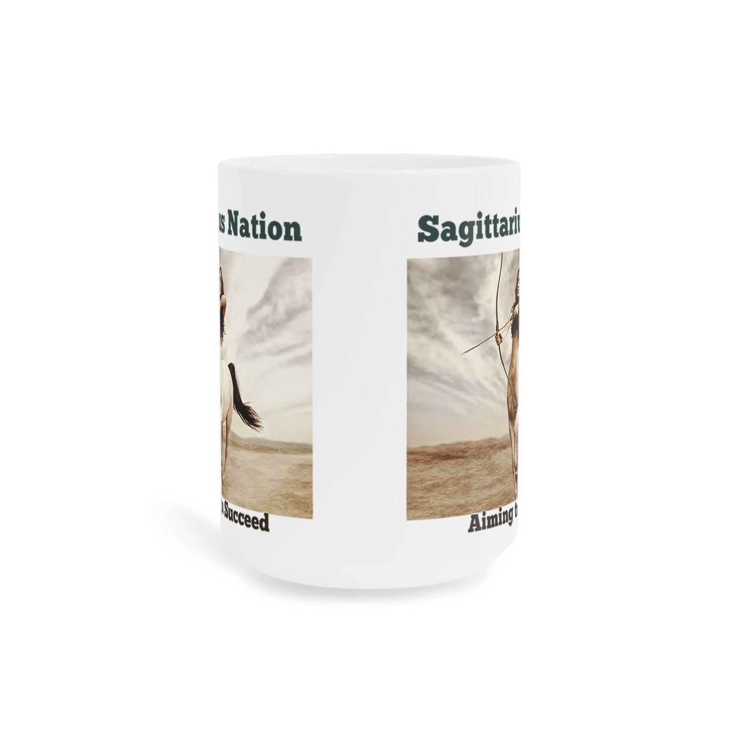 Sagittarius( scratch resistant)  Ceramic Mugs/ White (11oz / 15oz /20oz)