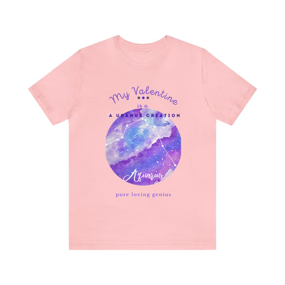 Unisex Jersey Short Sleeve Tee_____Aquarius/Valentine