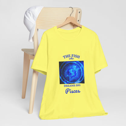 Pisces Unisex Astrology Tee_Bella+Canvas
