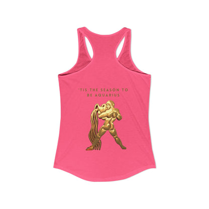 Women's Ideal Racerback Tank___Aquarius/