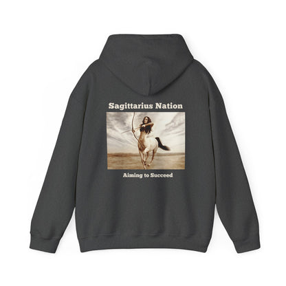 Sagittarius Zodiac Unisex Heavy Blend™ Hoodie | Gildan 18500