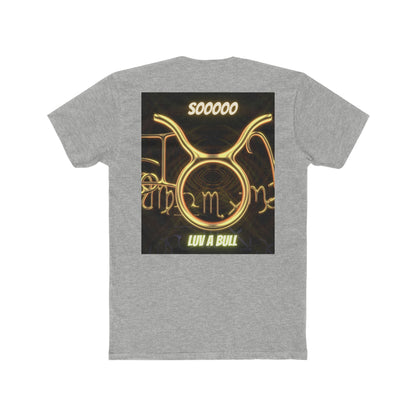 Men's Cotton Crew Tee___Taurus Nation