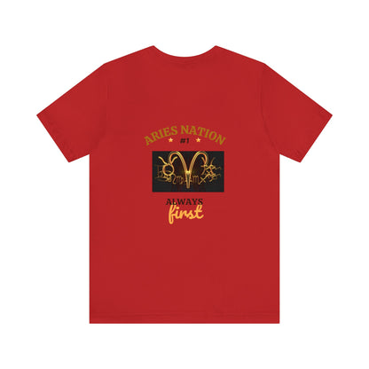 Unisex Jersey Short Sleeve Tee_____ AriesNation