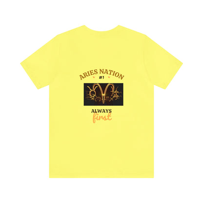 Unisex Jersey Short Sleeve Tee_____ AriesNation