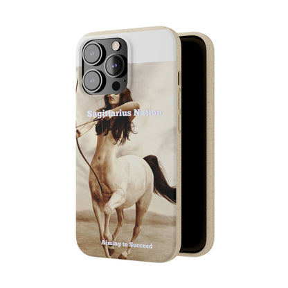 Phone Case - Biodegradable Sagittarius Design