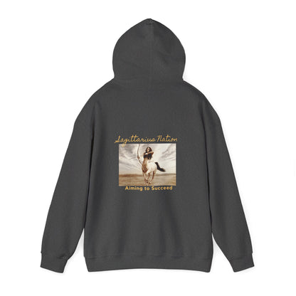 Unisex Heavy Blend™ Hooded Sweatshirt *Gildan 18500_Sagittarius ♐