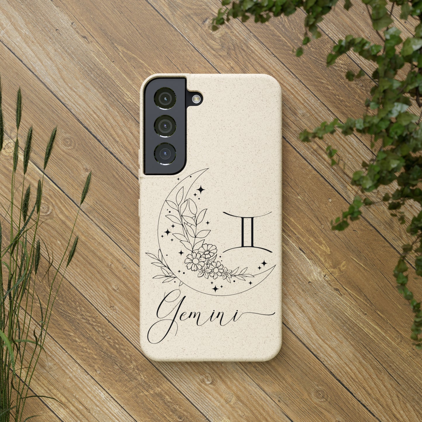 * NEW * Biodegradable Case/Eco-Friendly/GEMINI