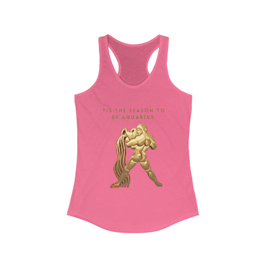 Women's Ideal Racerback Tank___Aquarius/