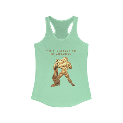 Women's Ideal Racerback Tank___Aquarius/