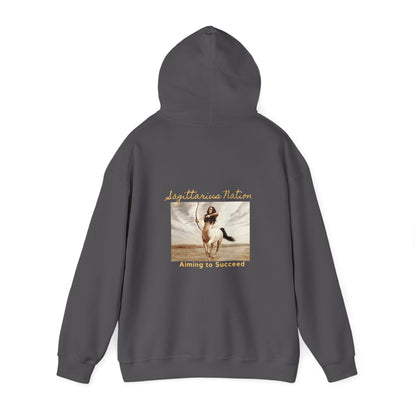Sagittarius Dark Colors Hooded Sweatshirt