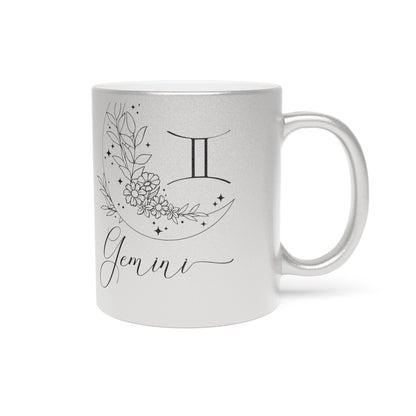 Gemini Metallic Mug (Silver/Gold)