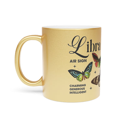 Libra Metallic Mug (Silver/Gold)