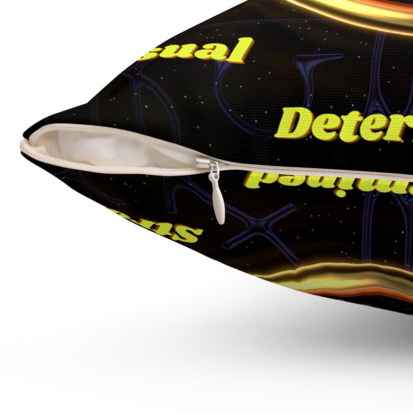 Spun Polyester Square Pillow___Taurus