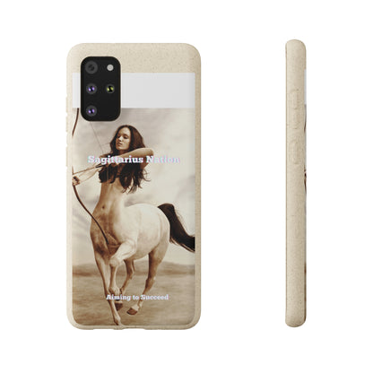 Phone Case - Biodegradable Sagittarius Constellation Design