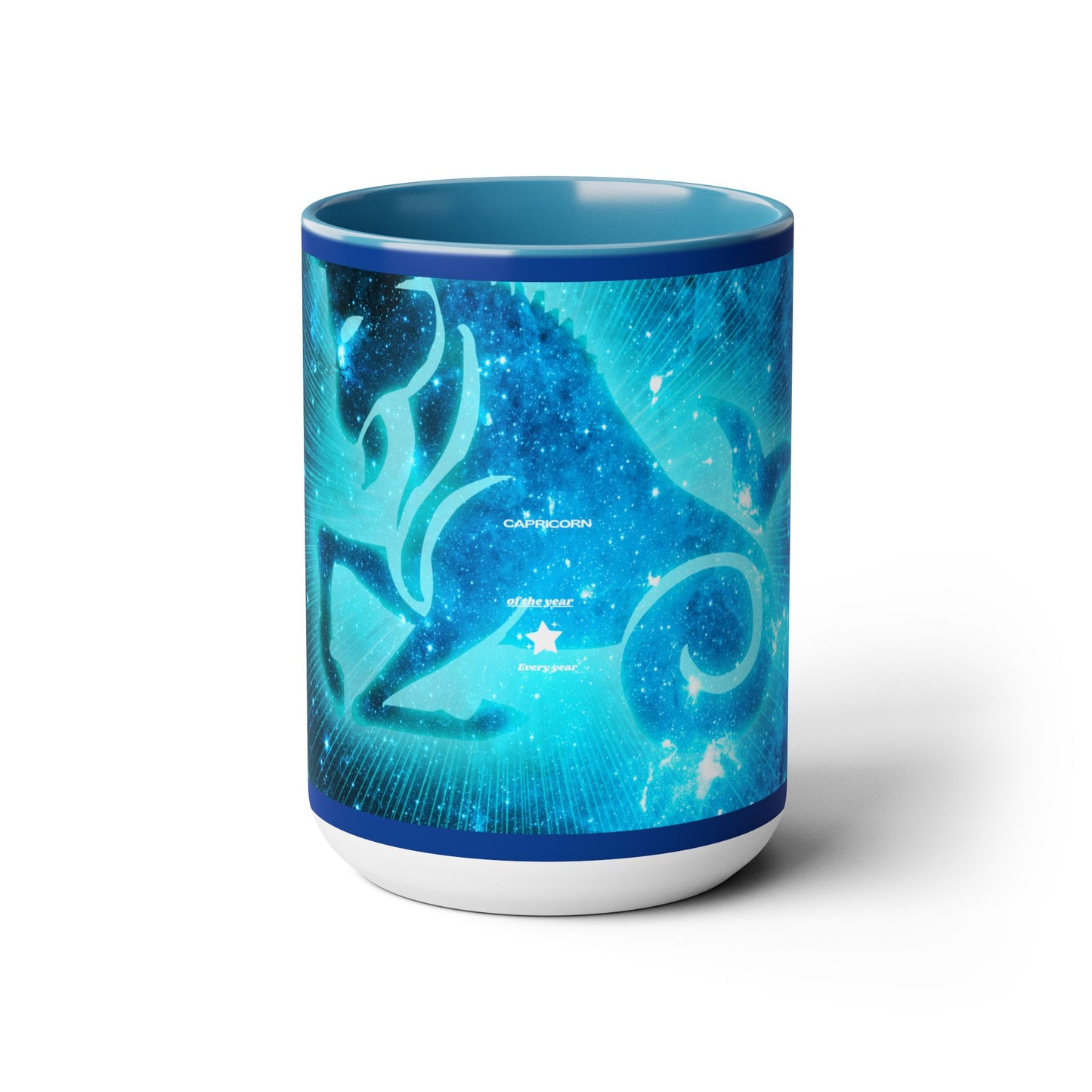 Two-Tone Coffee Mugs, 15oz__CAPRICORN