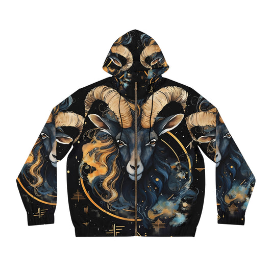 Men's Full-Zip Hoodie (AOP)_Capricorn/G.O.A.T.