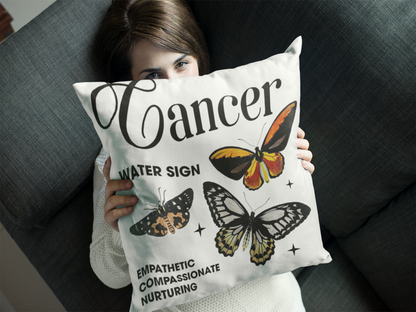 Modern Spun Polyester Lumbar Pillow/Cancer*NEW*