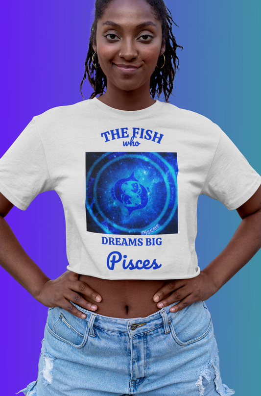 Cropped T-Shirt: PiscesDreams - Champion Women's Heritage
