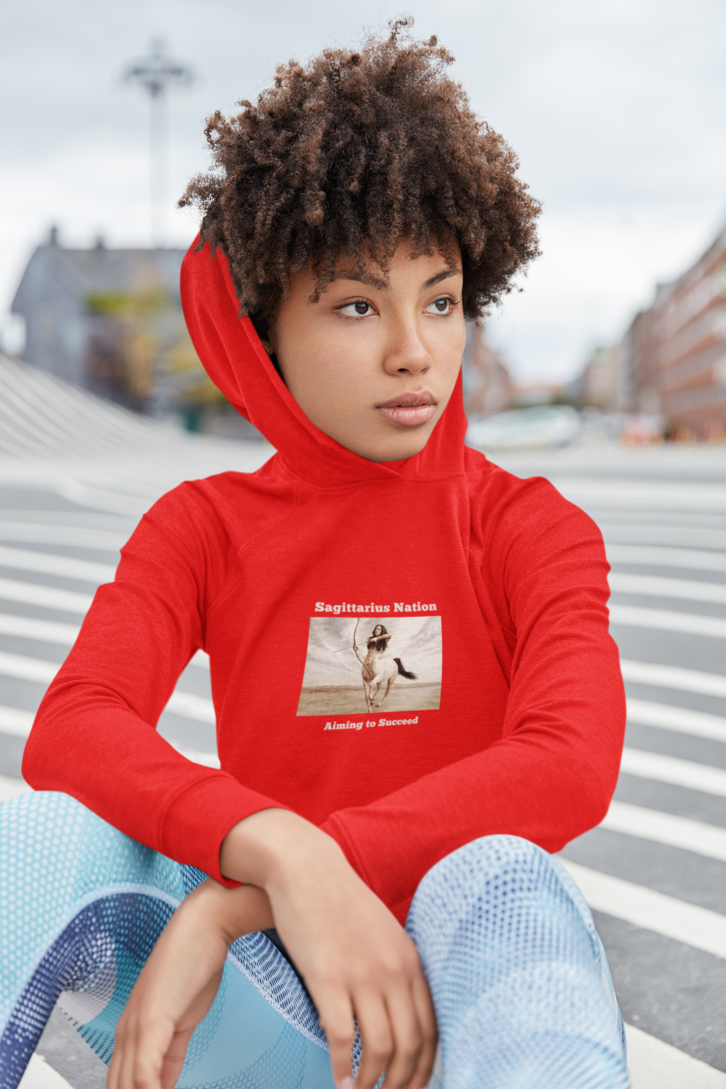 Sagittarius Zodiac Unisex Heavy Blend™ Hoodie | Gildan 18500