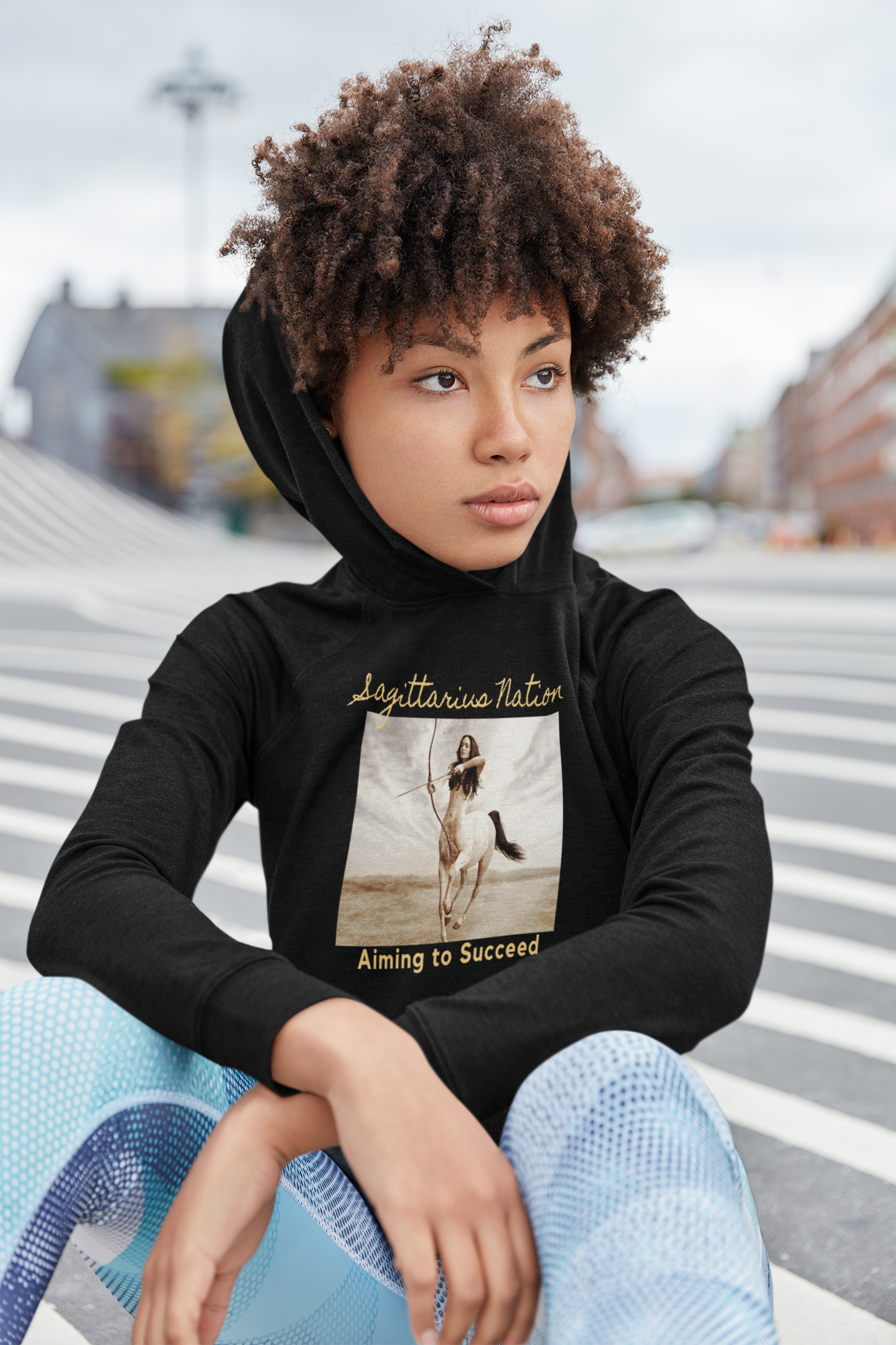 Unisex Heavy Blend™ Hooded Sweatshirt* Gildan 18500_Sagittarius/Dark Colors