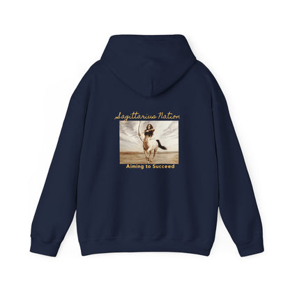 Sagittarius Dark Colors Hooded Sweatshirt