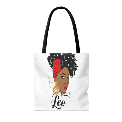 Tote Bag (AOP)_Leo Nation/White