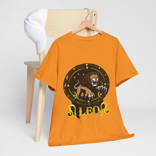 Unisex Astrology Tee – Gildan 5000 | Leo