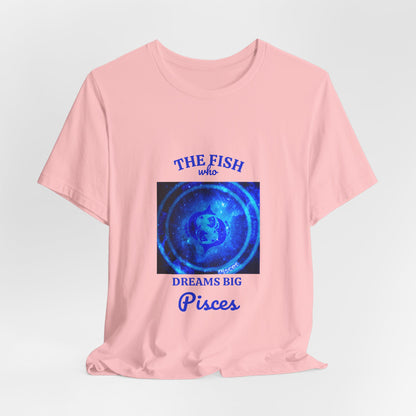 Pisces Unisex Astrology Tee_Bella+Canvas