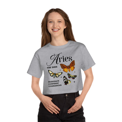Champion Women's Heritage Cropped T-Shirt_Aries