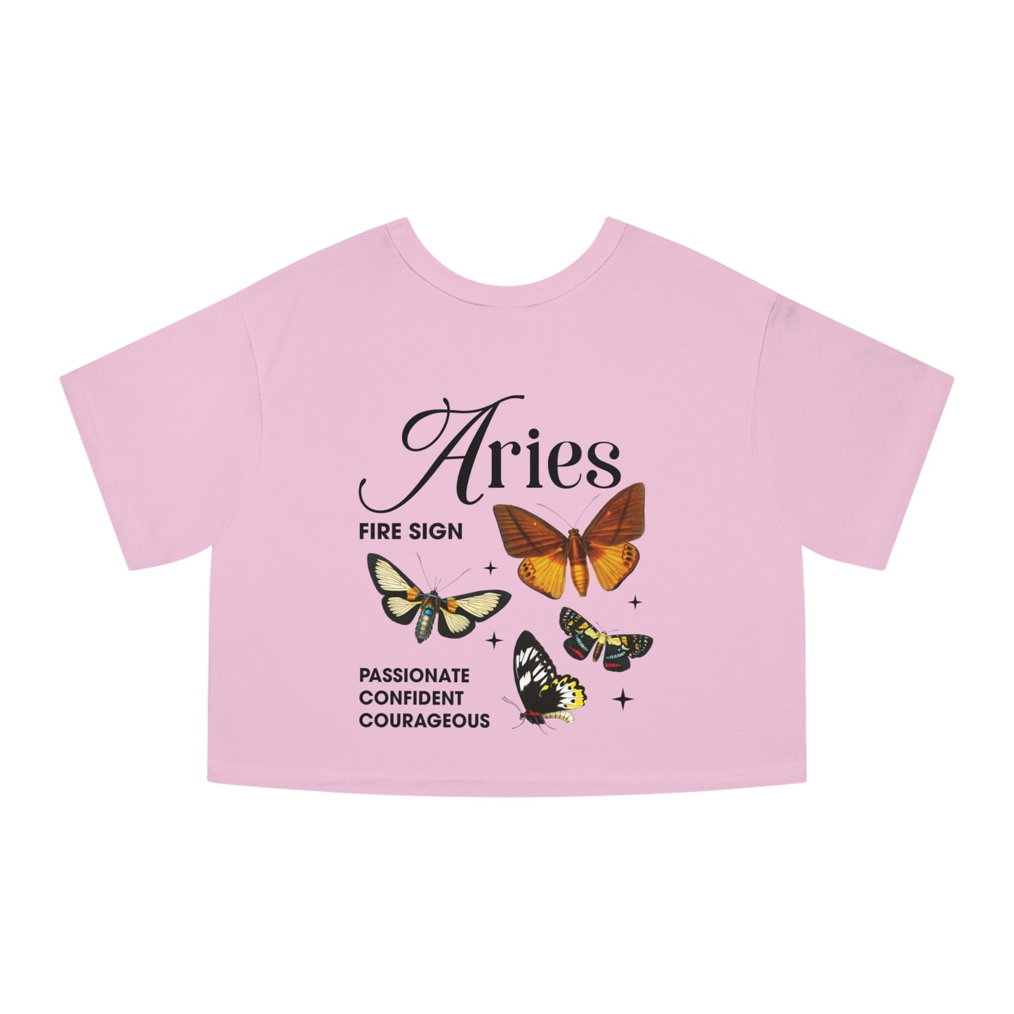 Aries Cropped T-Shirt