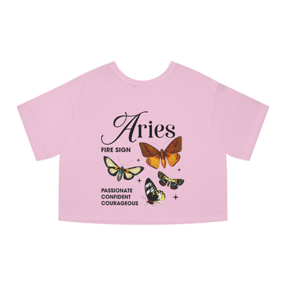 Aries Cropped T-Shirt
