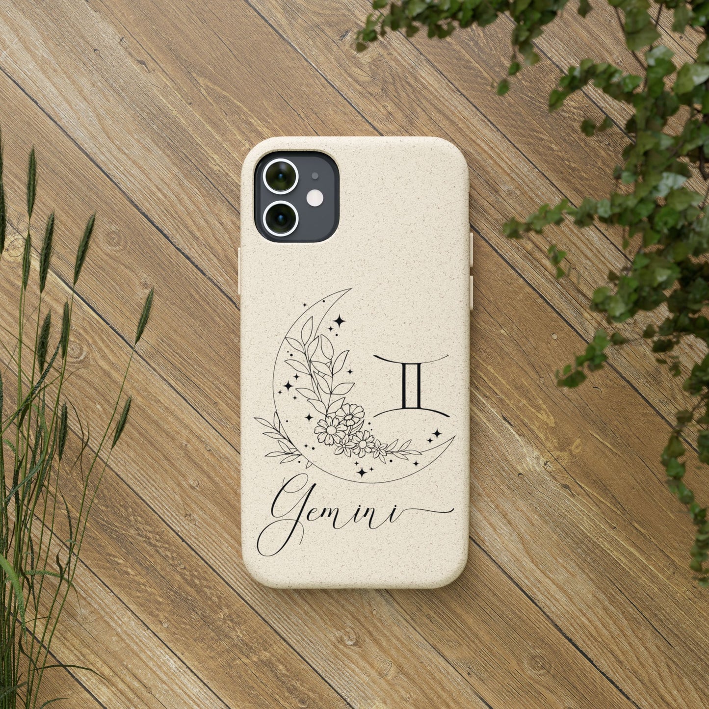 * NEW * Biodegradable Case/Eco-Friendly/GEMINI