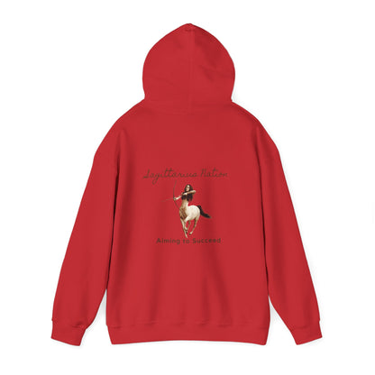 Unisex Heavy Blend™ Hooded Sweatshirt _Sagittarius Nation/Bold Colors