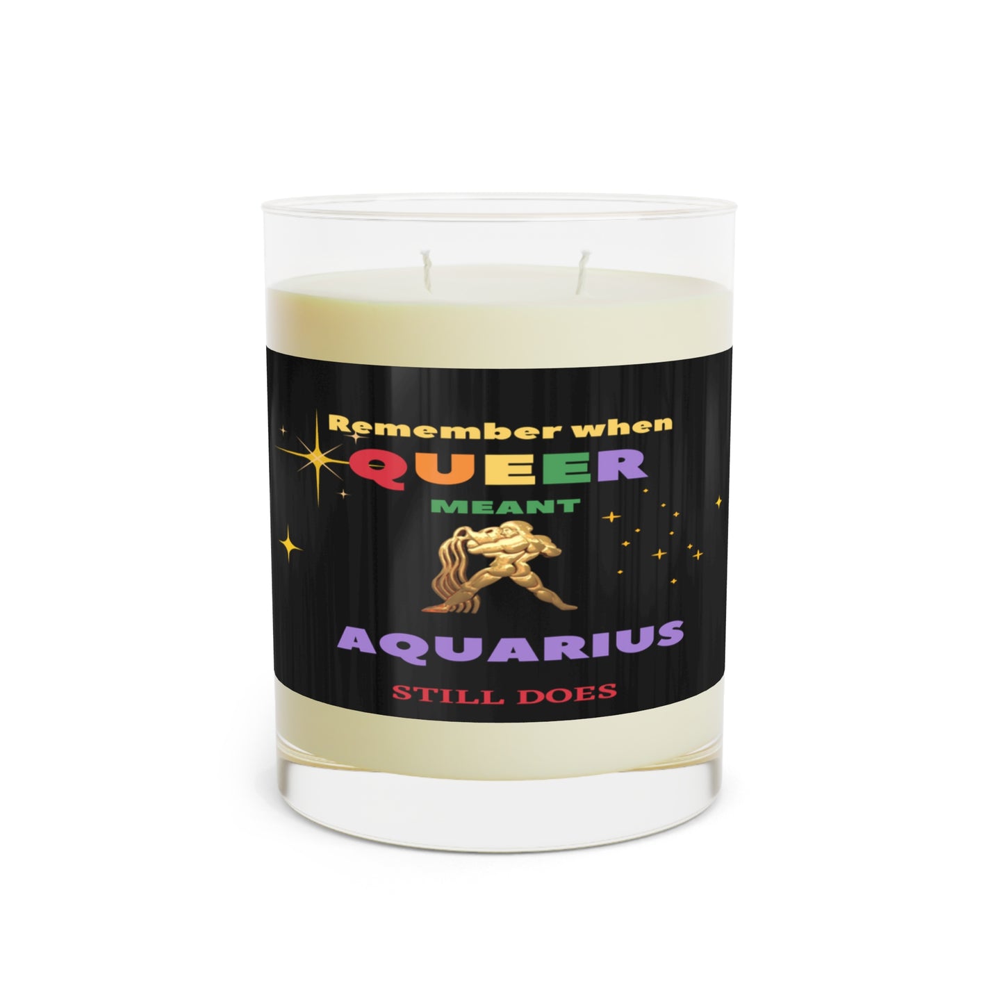 Scented Candle - Aquarius/Pride Collection