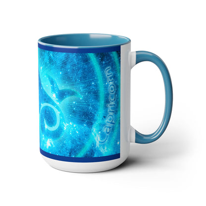 Two-Tone Coffee Mugs, 15oz__CAPRICORN
