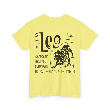 Unisex Astrology Tee – Gildan 5000 | Leo