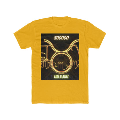 Men's Cotton Crew Tee___Taurus Nation