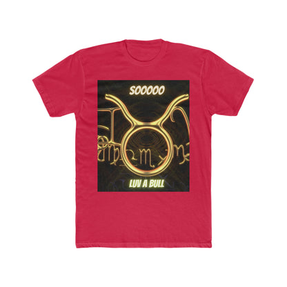 Men's Cotton Crew Tee___Taurus Nation