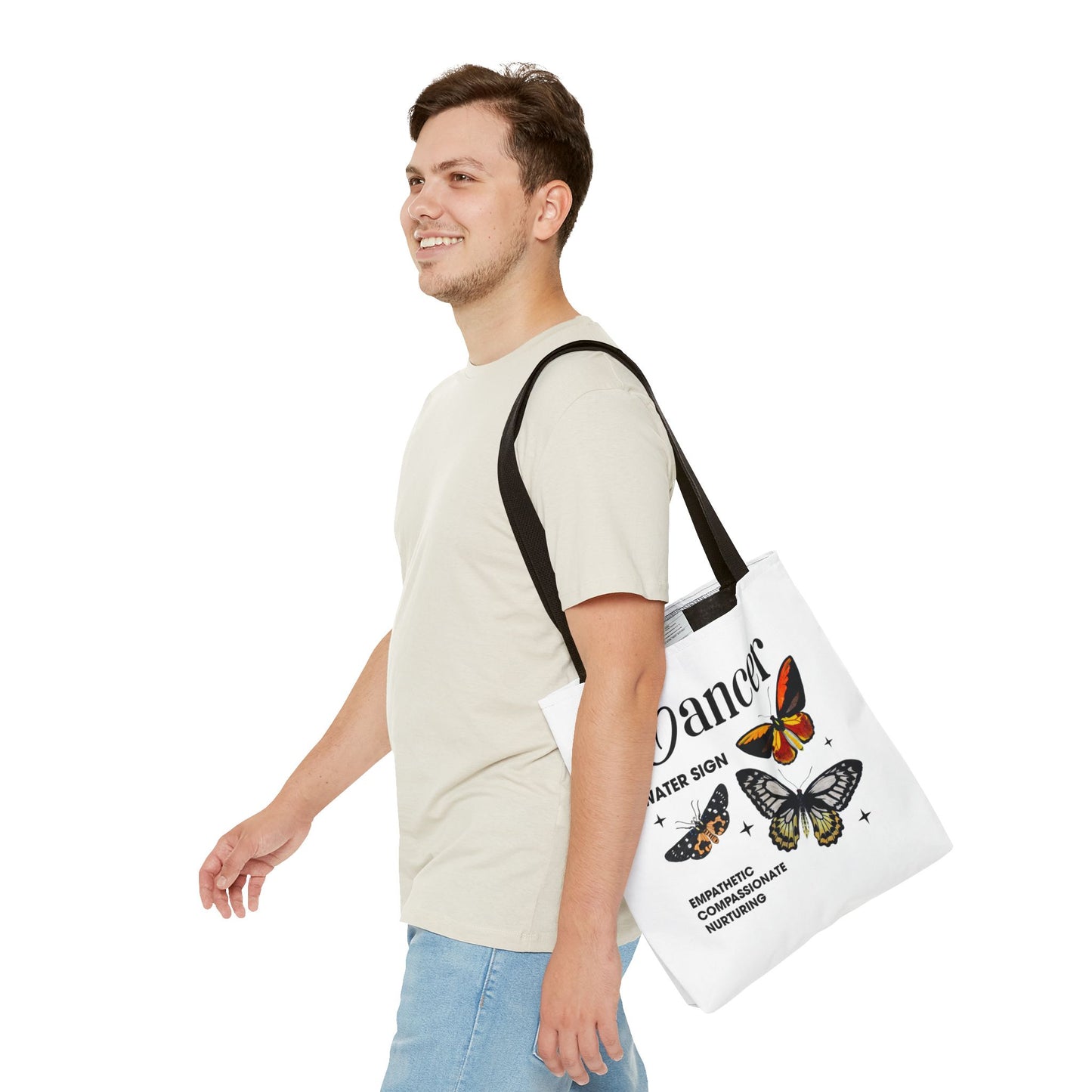 Custom Tote Bag with Multiple Handle Colors
