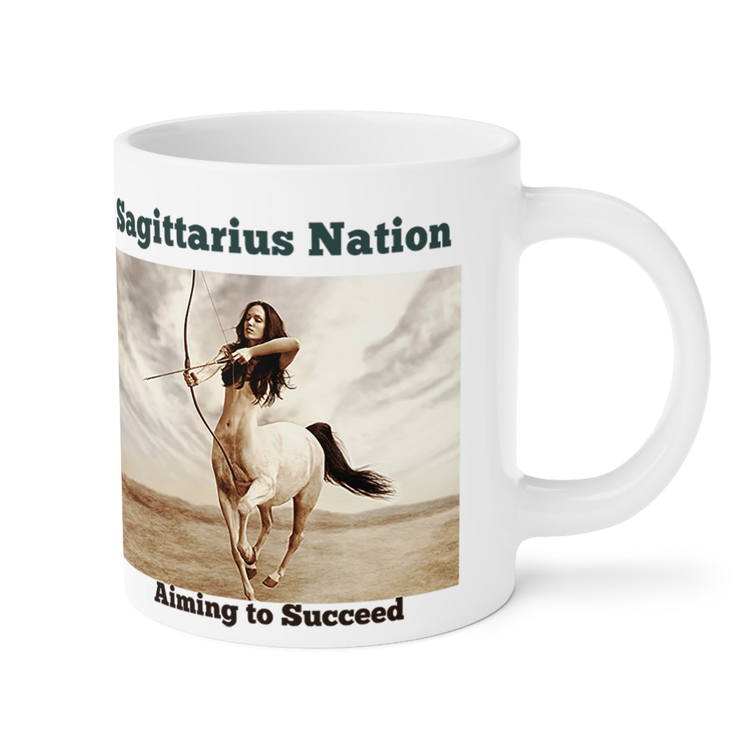 Sagittarius( scratch resistant)  Ceramic Mugs/ White (11oz / 15oz /20oz)