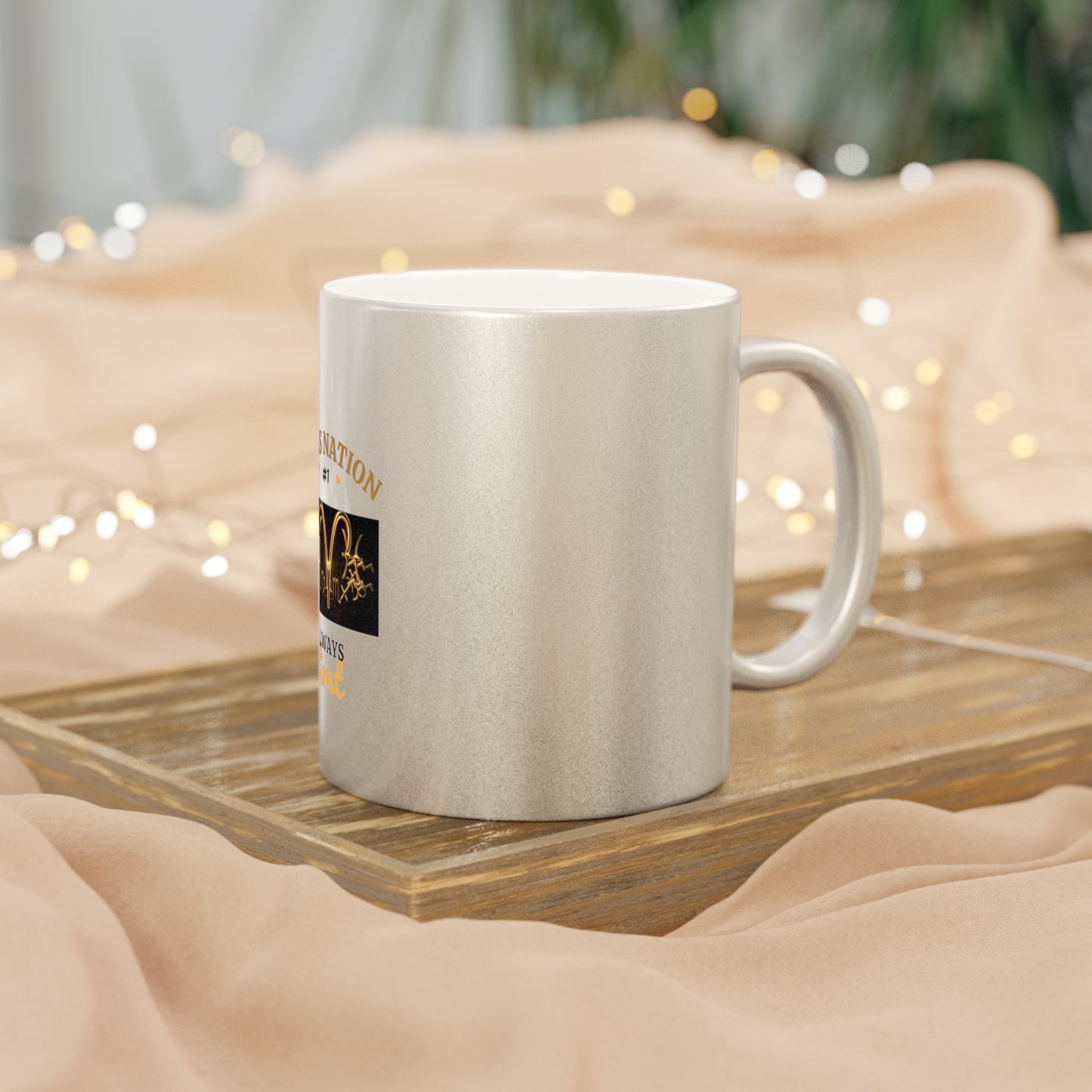 Aries Metallic Mug (Silver/Gold)