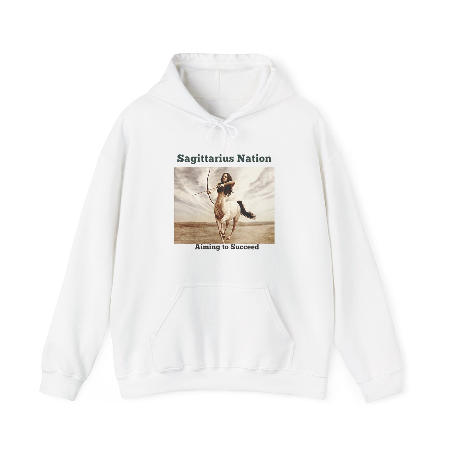 Unisex Heavy Blend™ Hooded Sweatshirt _Sagittarius Nation/Bold Colors